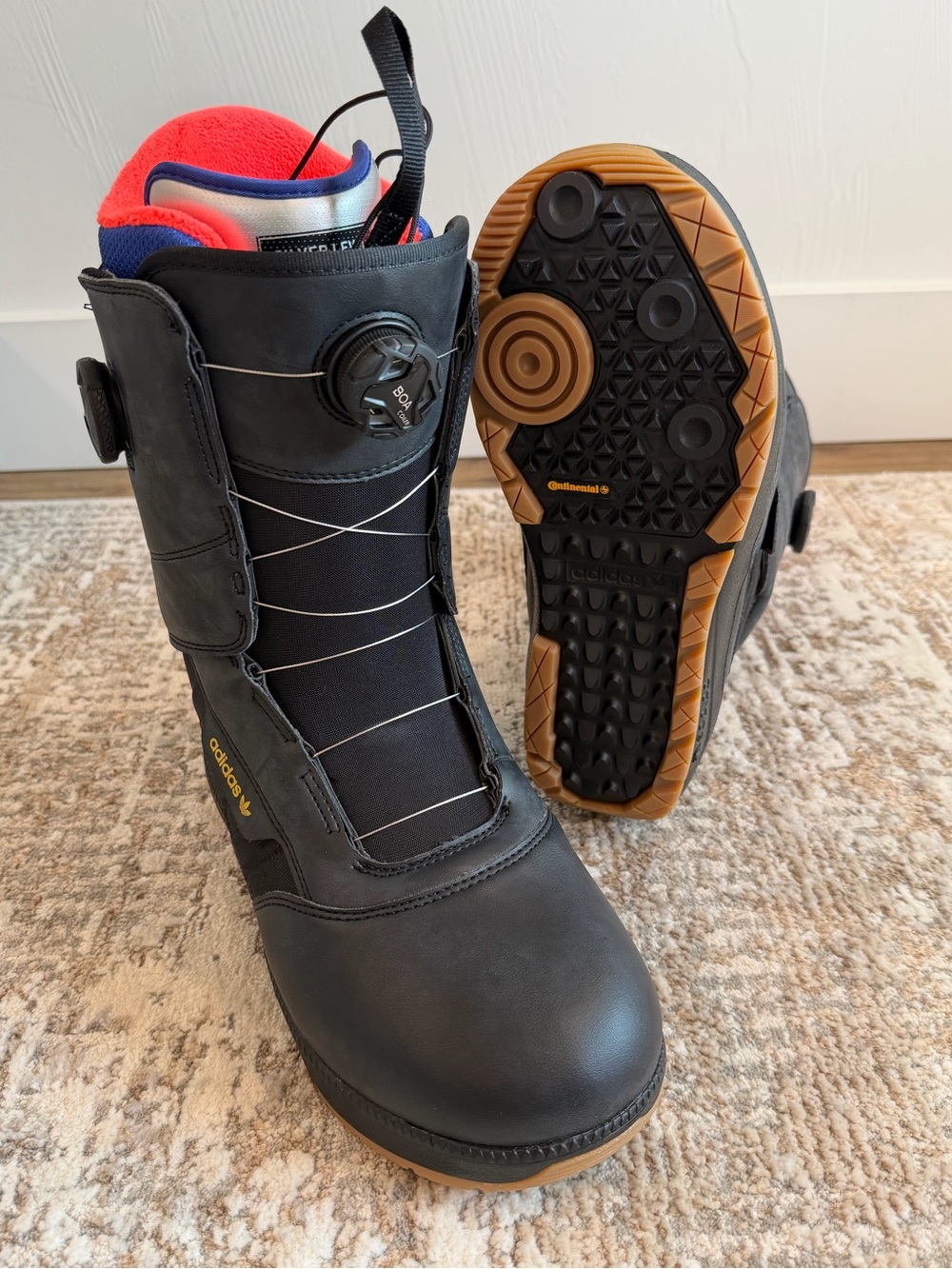 Adidas Response 3MC ADV Double Boa Black Snowboarding Boots Size 11.5 NEW! RARE!